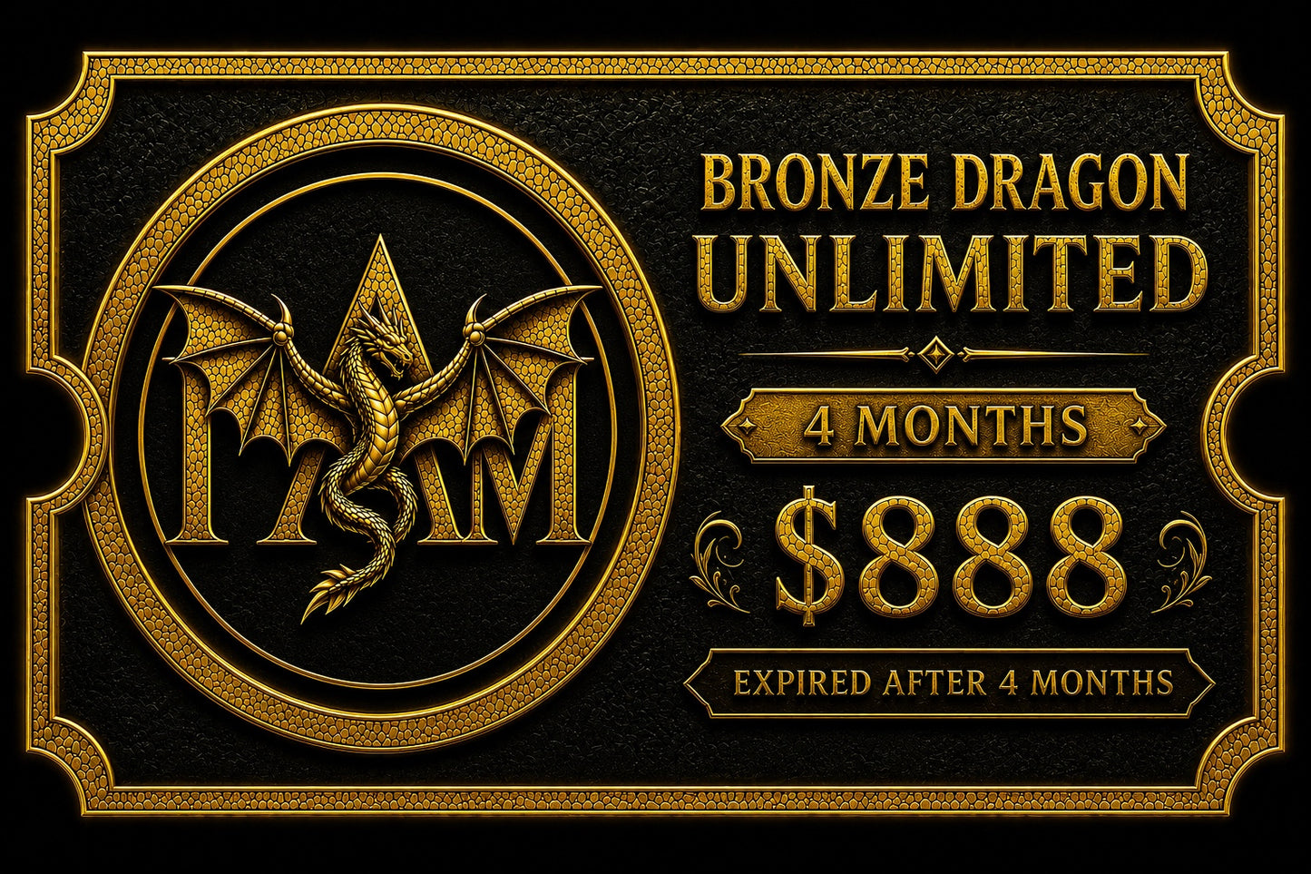 Dragon 4 months mastery unlimited