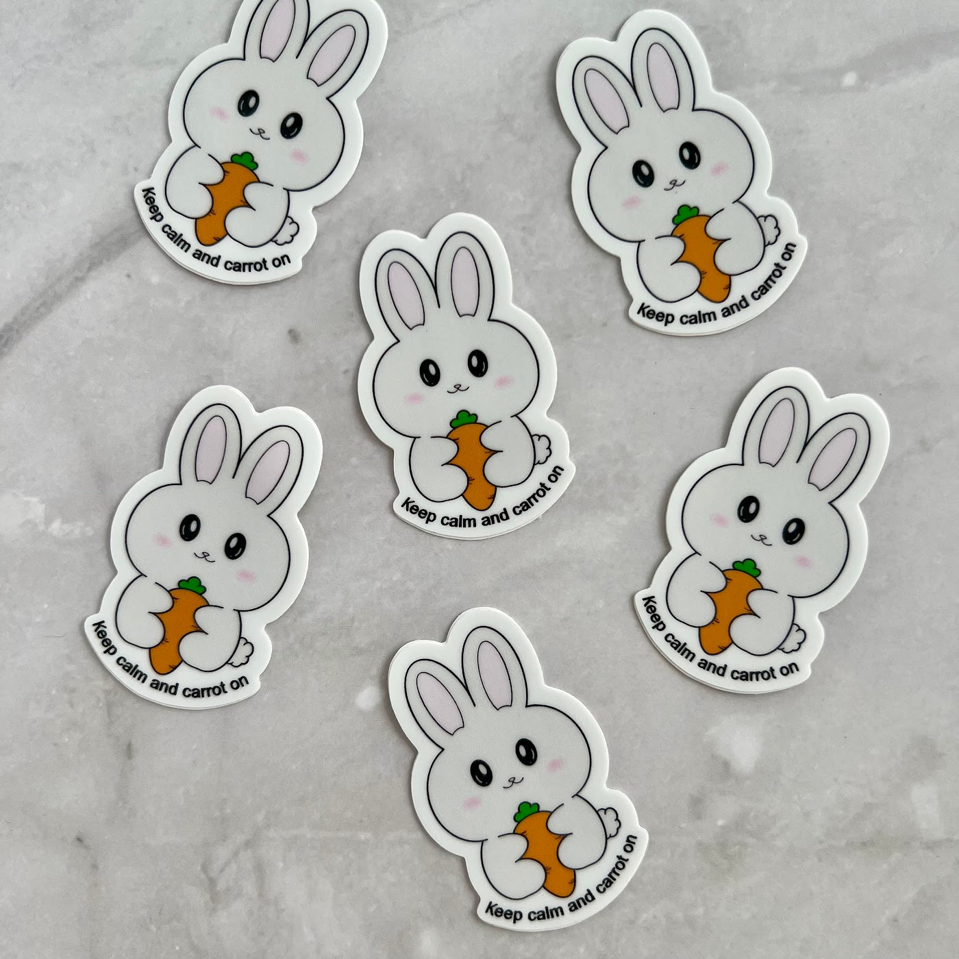 Keep Calm & Carrot On | Sticker