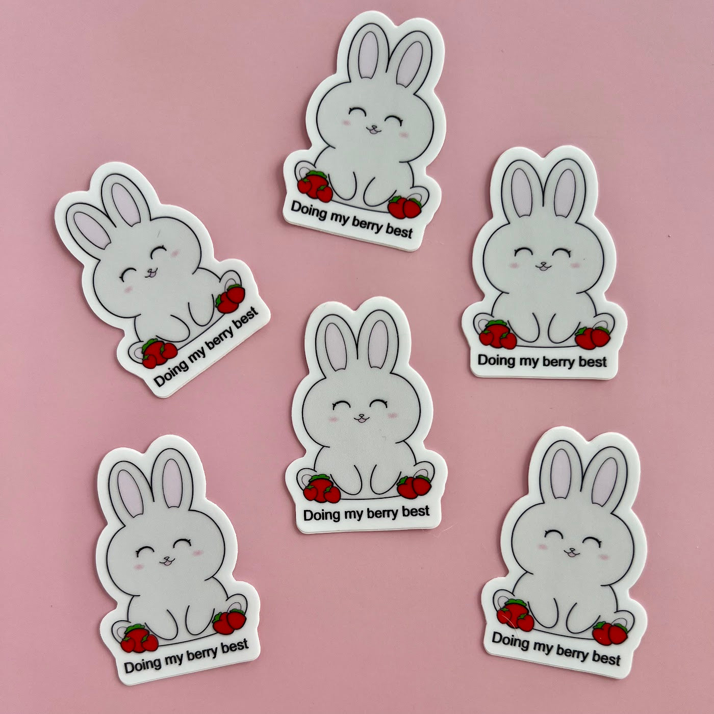 Doing My Berry Best | Sticker
