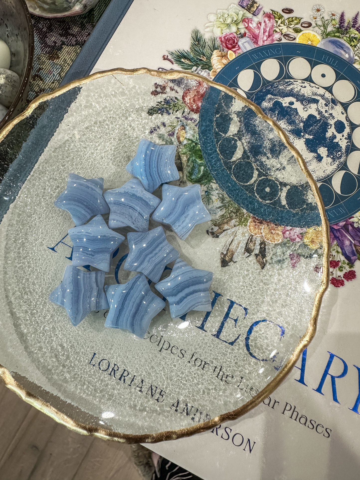 Blue Lace Agate | Stars
