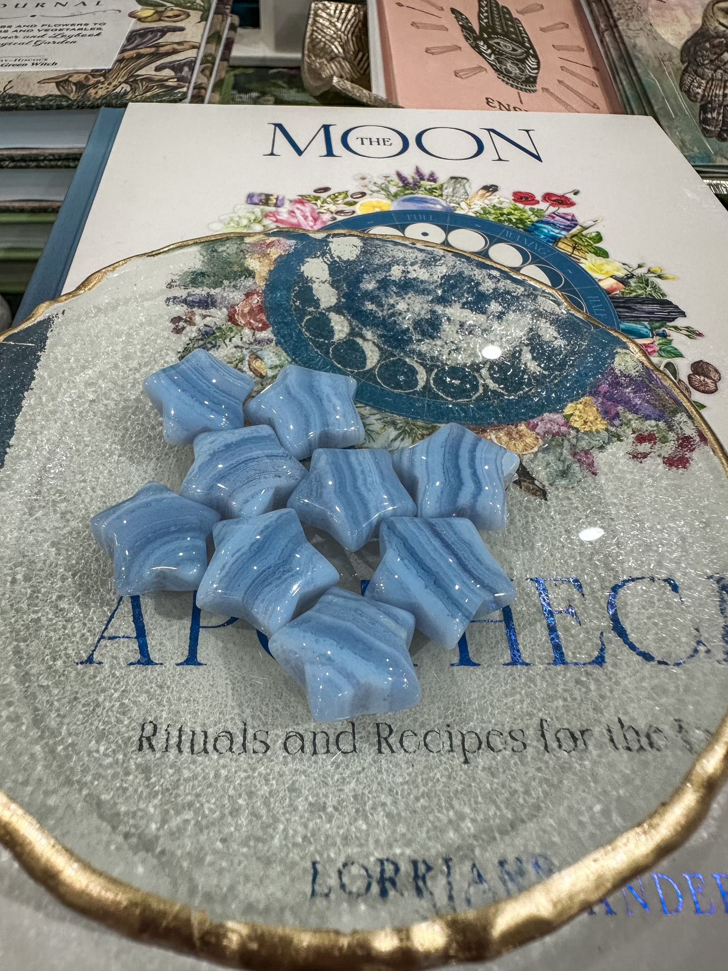 Blue Lace Agate | Stars