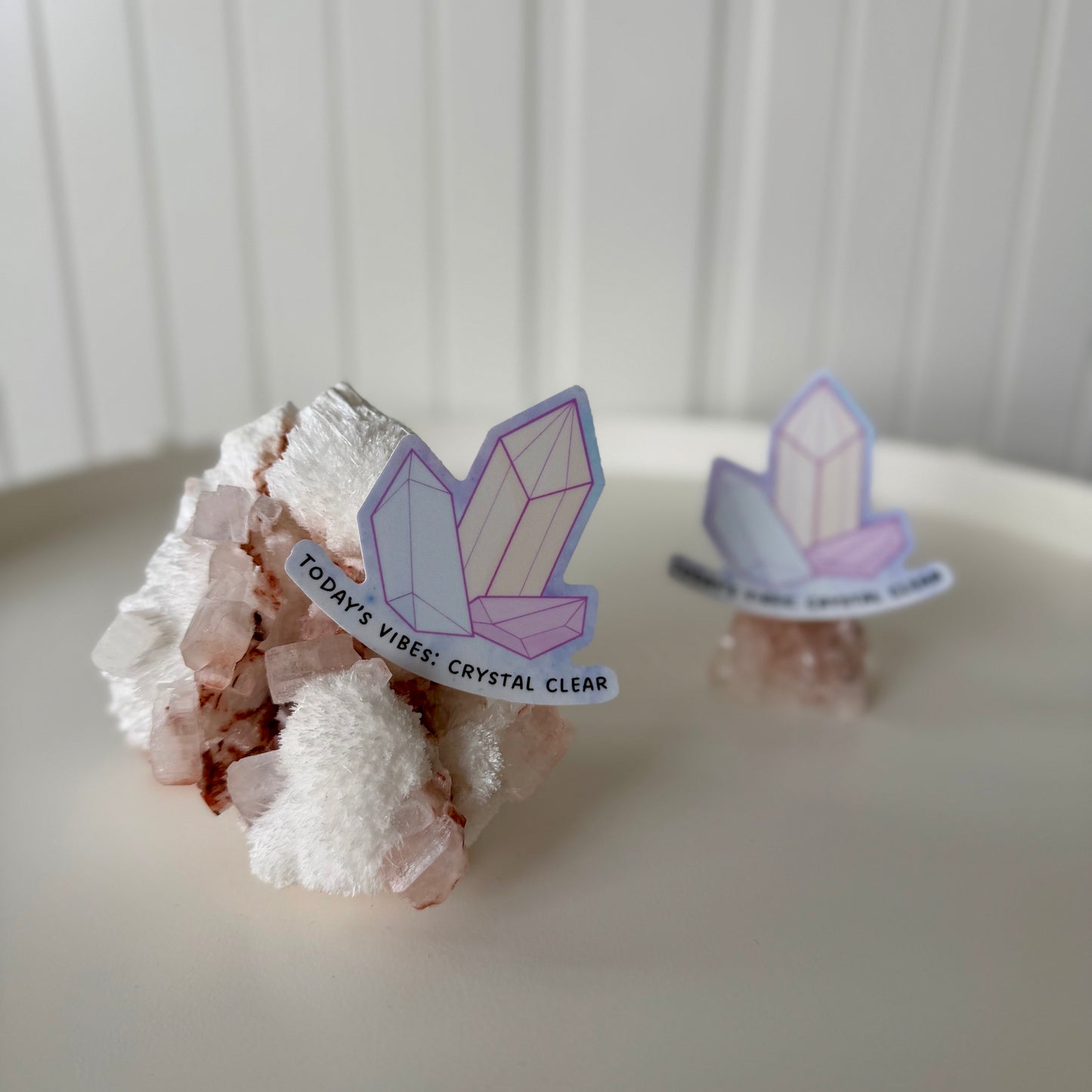 Today's Vibes - Crystal Clear | Sticker