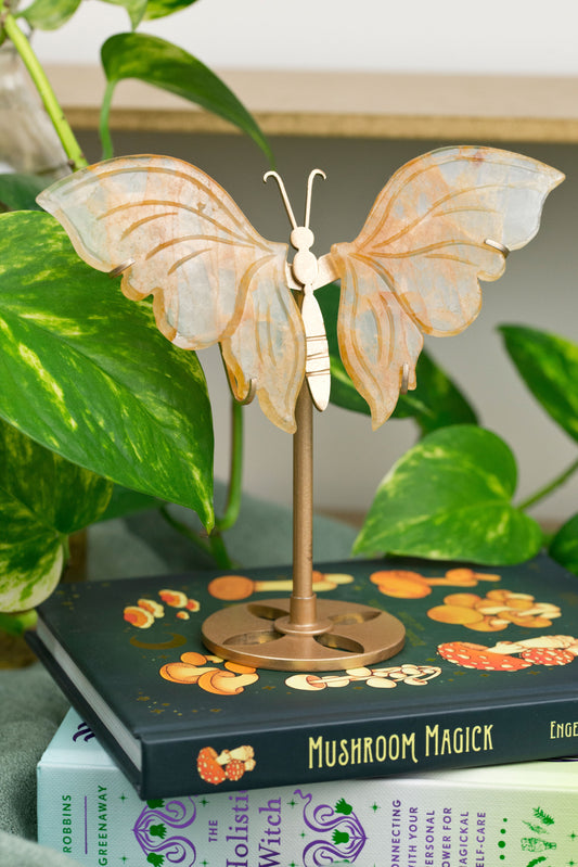 Golden Healer Quartz | Butterfly