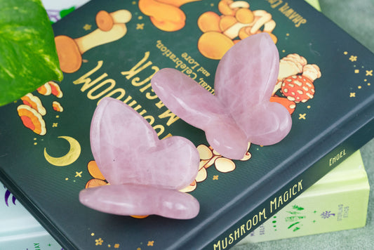 Rose Quartz | 3D Butterfly