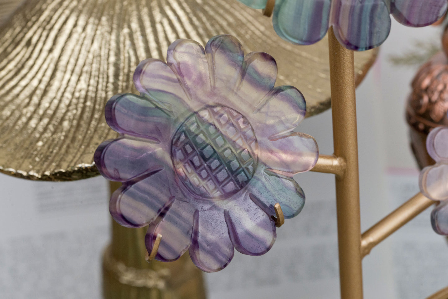 Rainbow Fluorite | Triple Flower