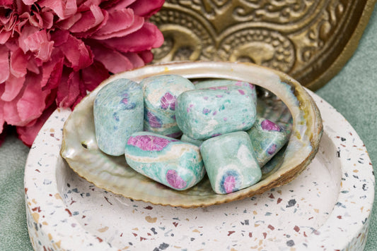 Ruby in Fushcite | Tumbles