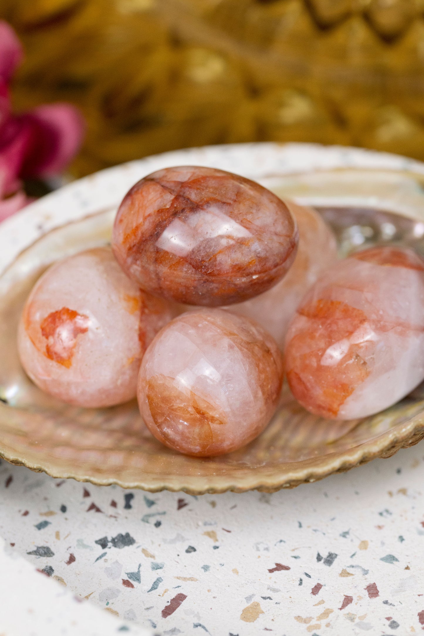 Fire Quartz | Tumbles