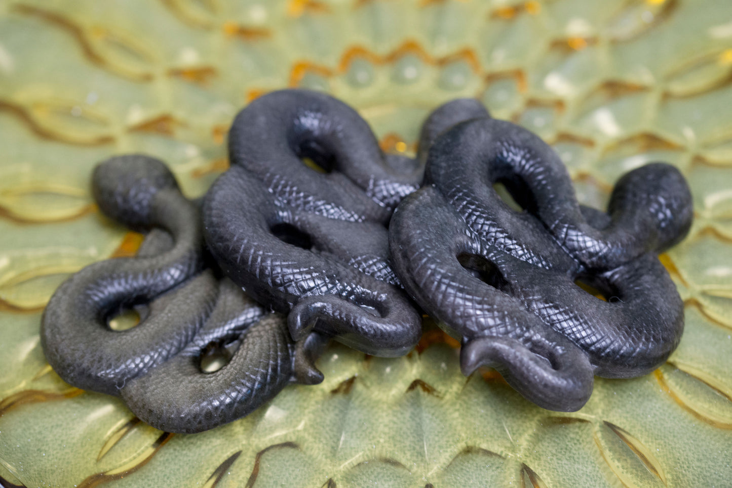 Gold-Sheen Obsidian | Serpents