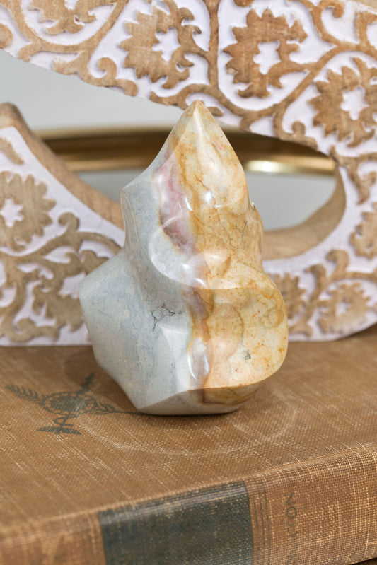 Polychrome Jasper | Flame