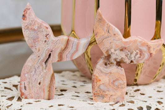 Crazy Lace Agate | Whale Tails