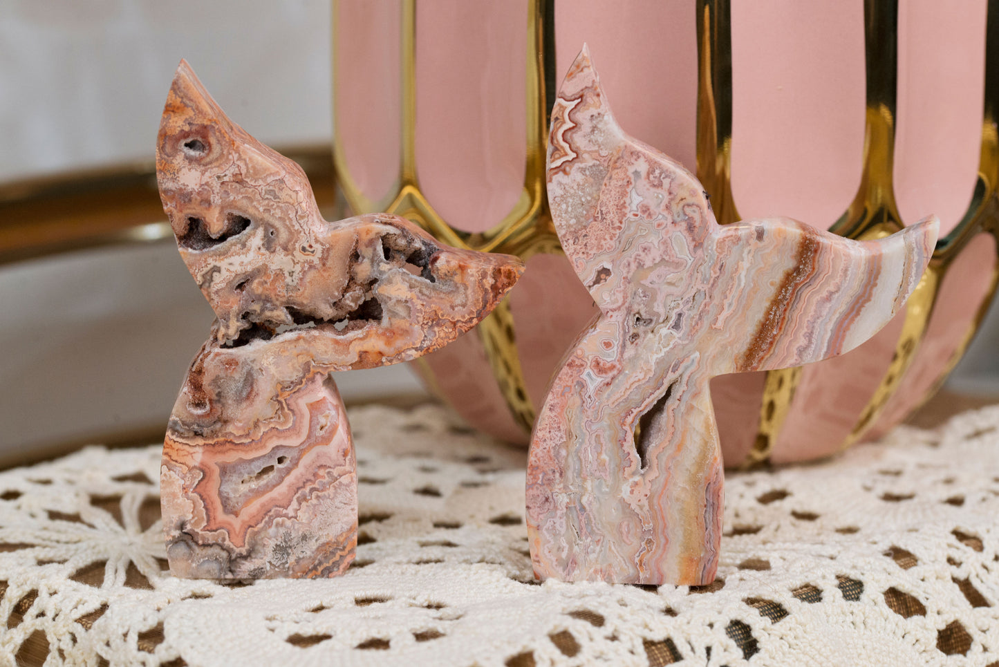 Crazy Lace Agate | Whale Tails