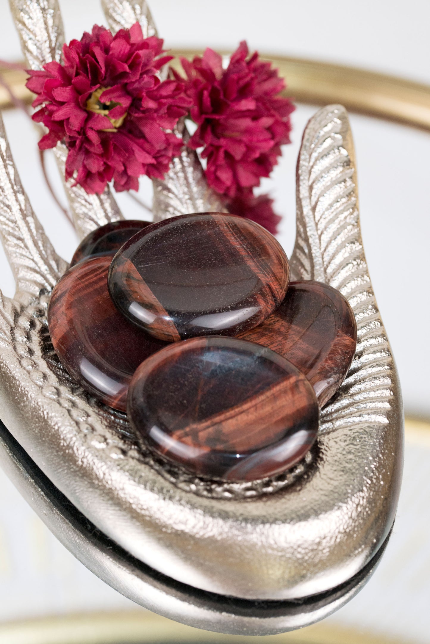 Red Tiger's Eye | Worry-Stones
