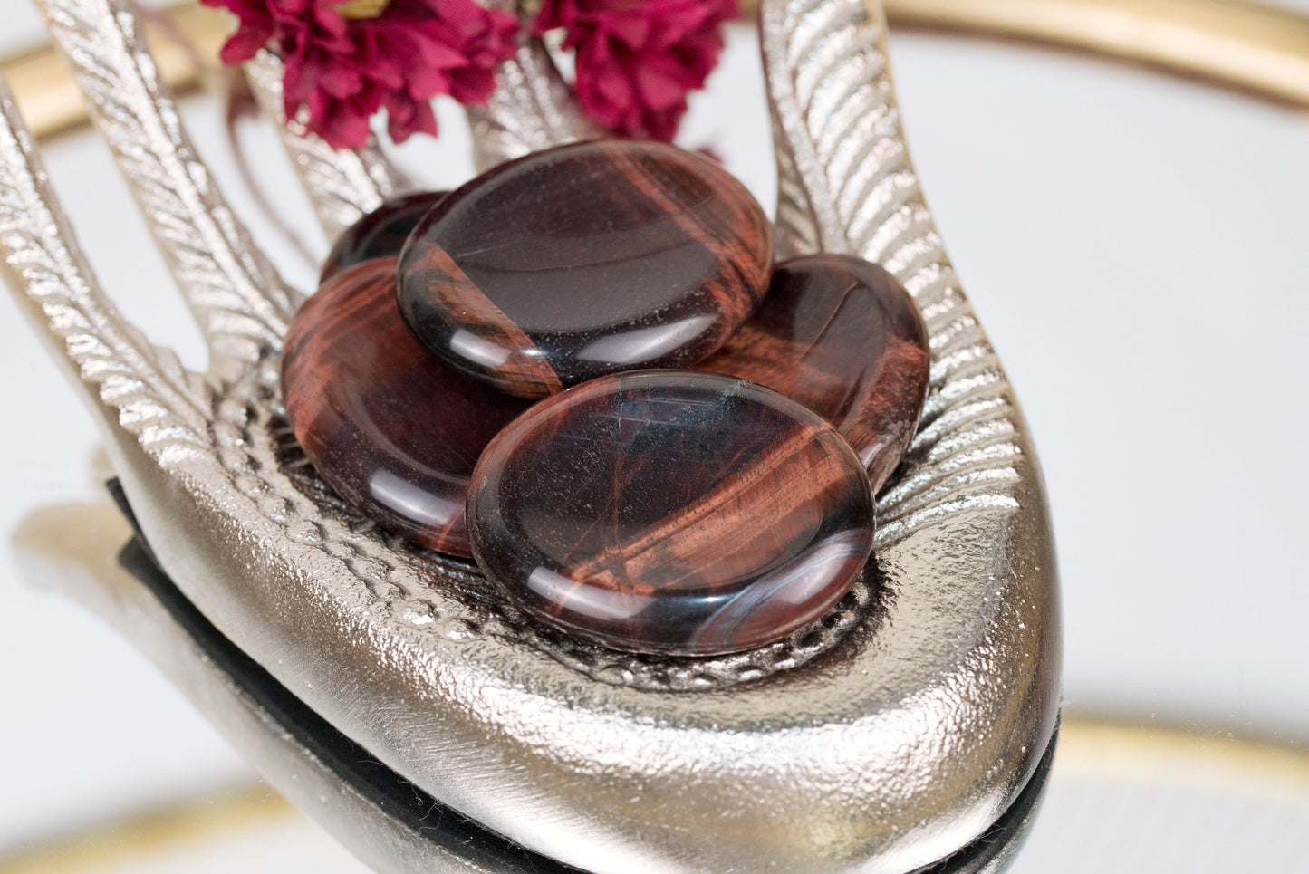 Red Tiger's Eye | Worry-Stones