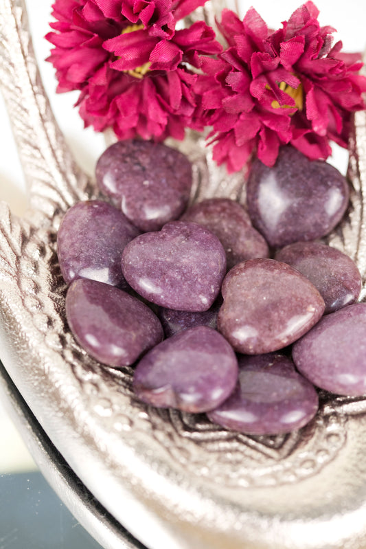 Lepidolite | Mini Hearts