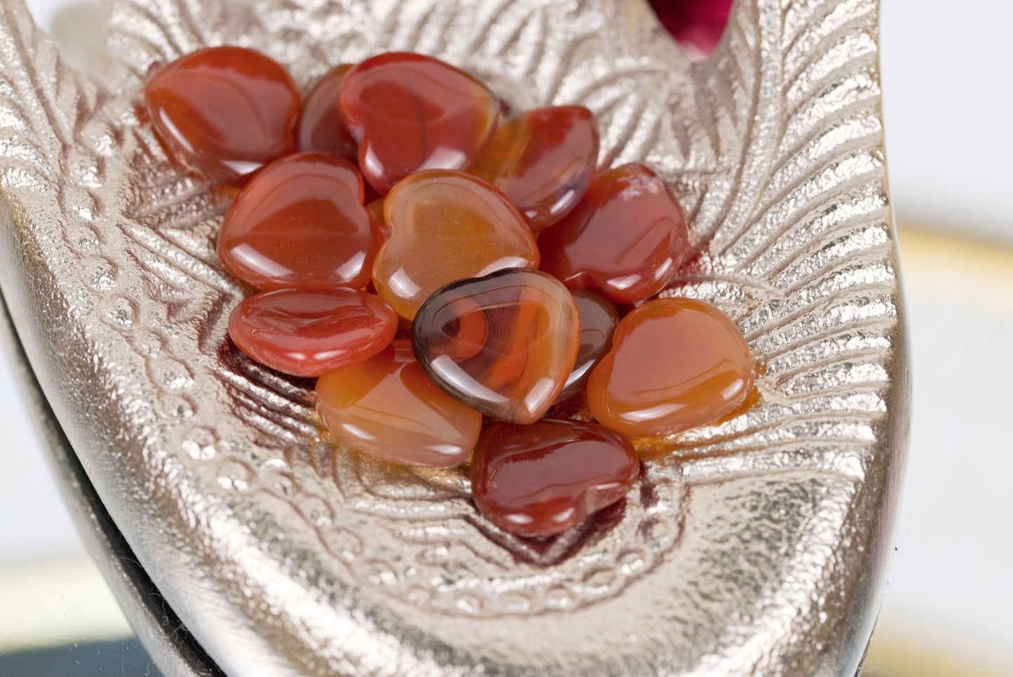 Carnelian | Mini Hearts
