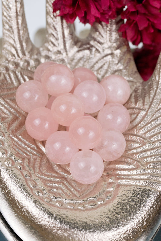 Rose Quartz | Mini Spheres