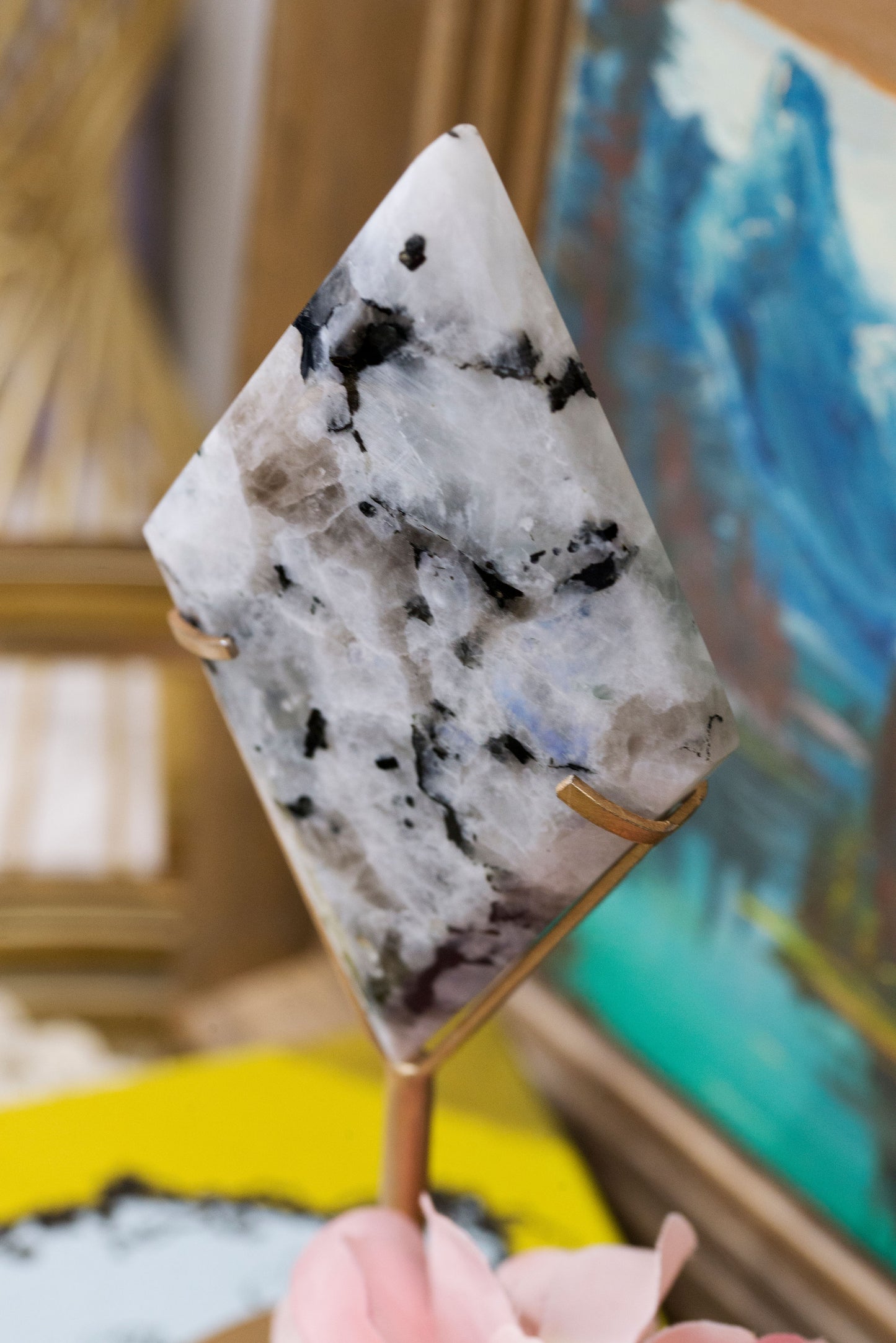 Rainbow Moonstone | Diamonds