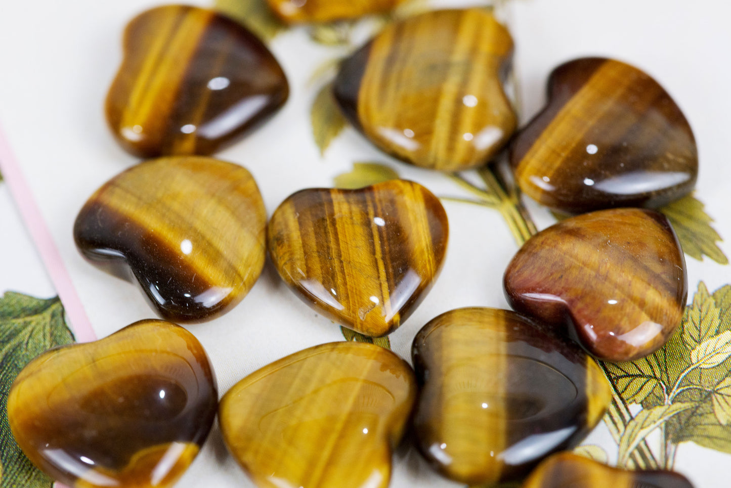 Tiger's Eye | Mini Hearts