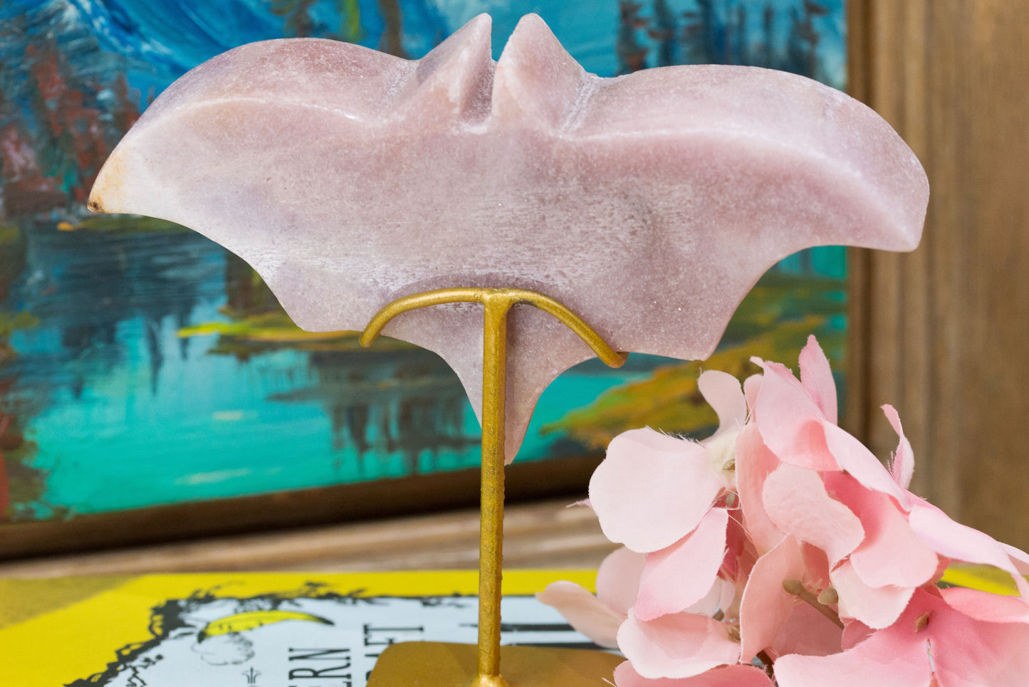 Pink Amethyst | Bat