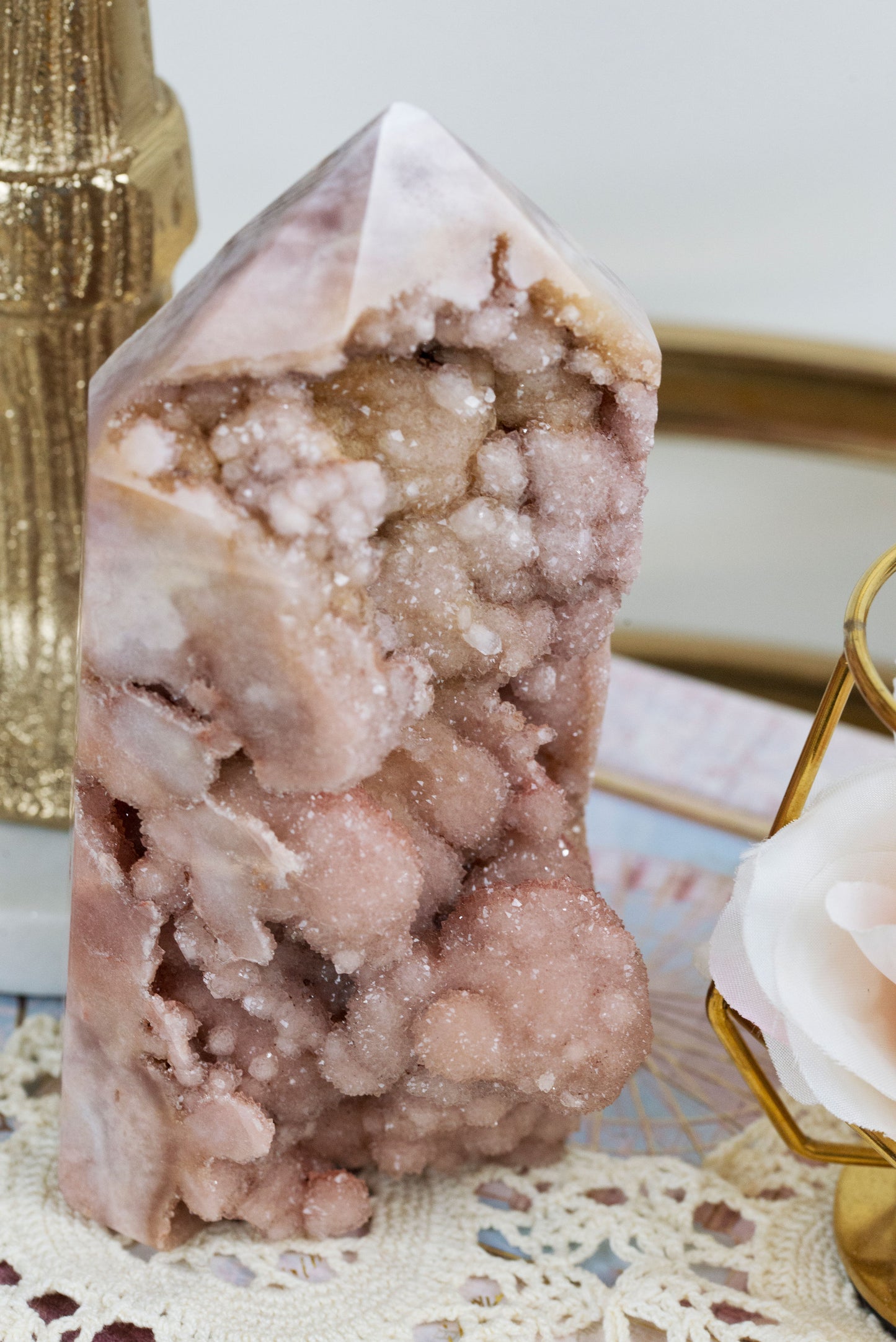 High-Quality Pink Amethyst | Tower