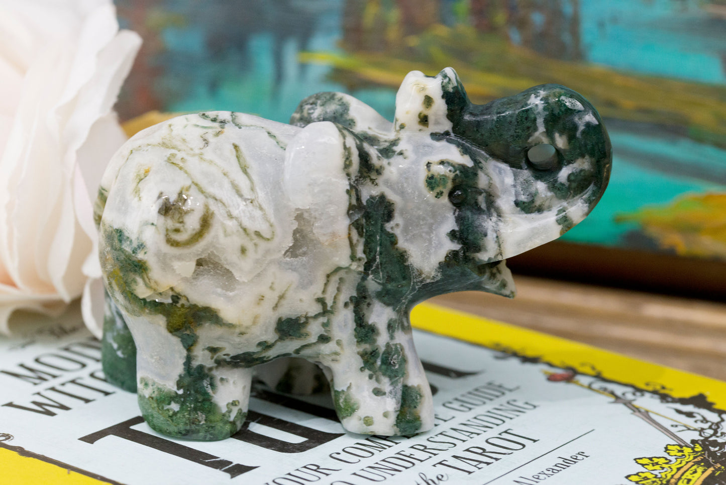 Moss Agate | Elephants