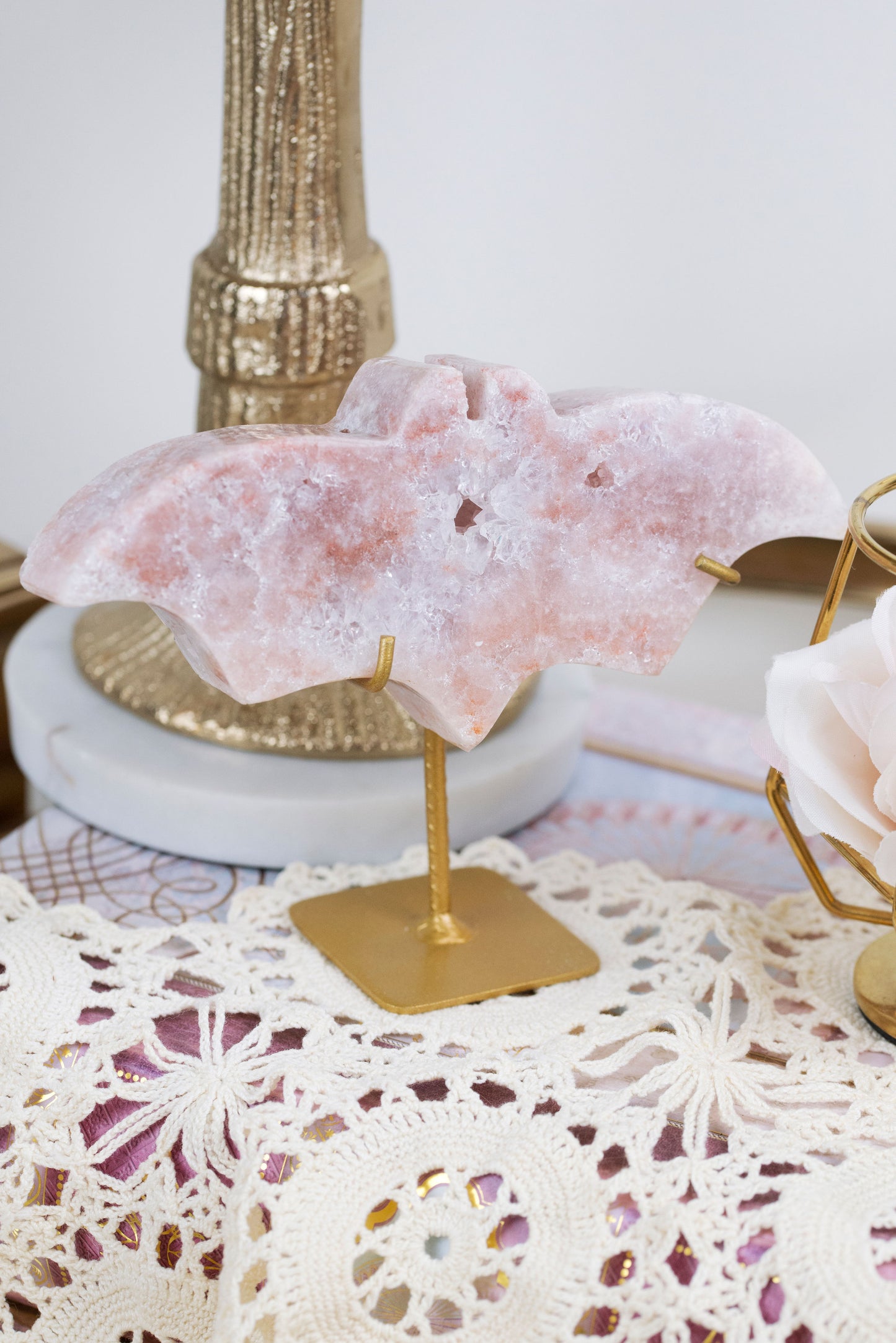 Pink Amethyst | Bat