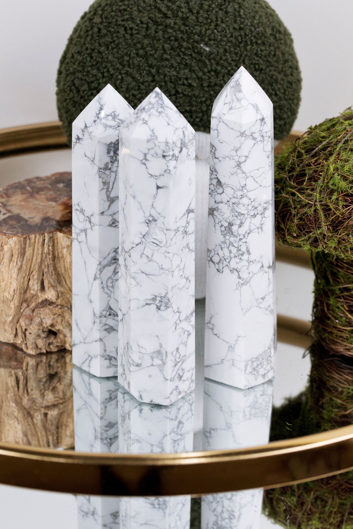 Howlite | Statement Towers