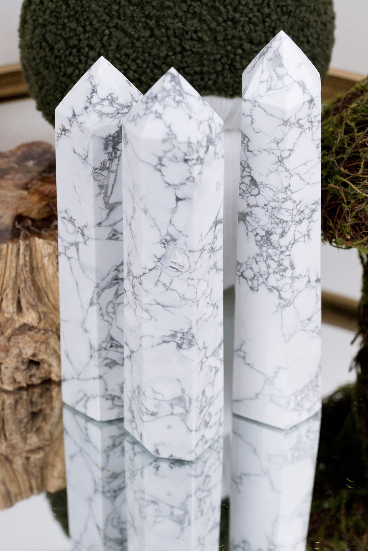 Howlite | Statement Towers