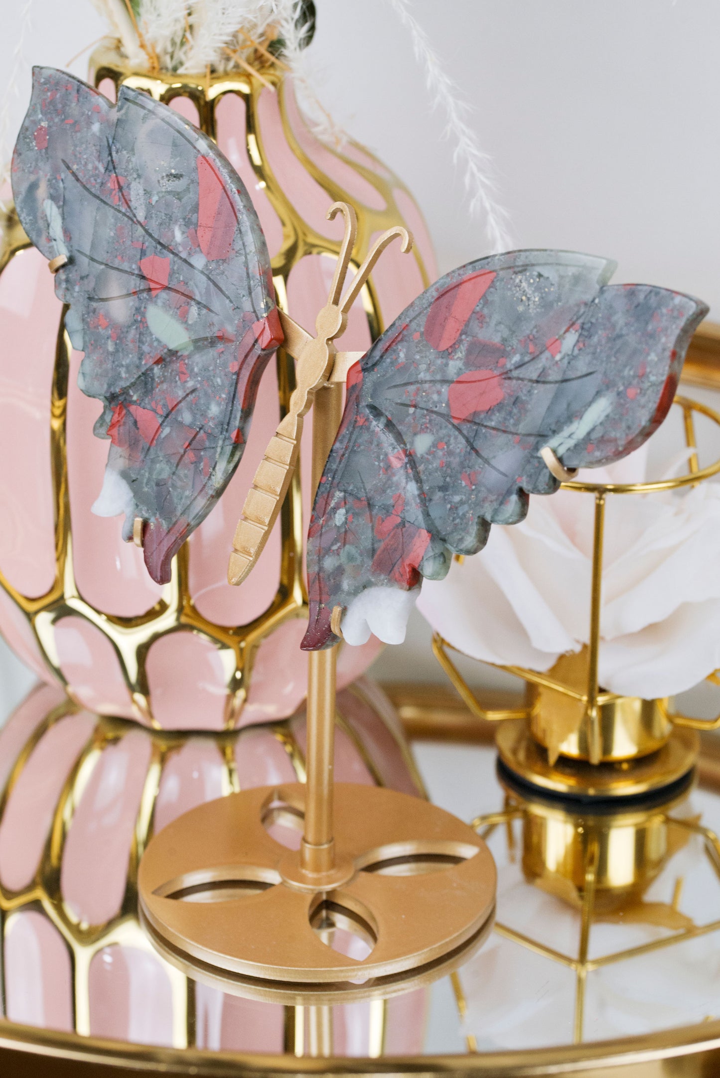 Bloodstone Jasper | Butterfly Wings