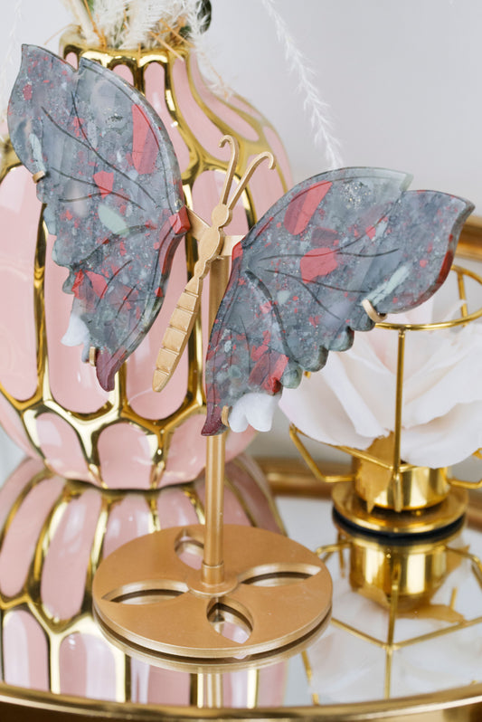 Bloodstone Jasper | Butterfly Wings