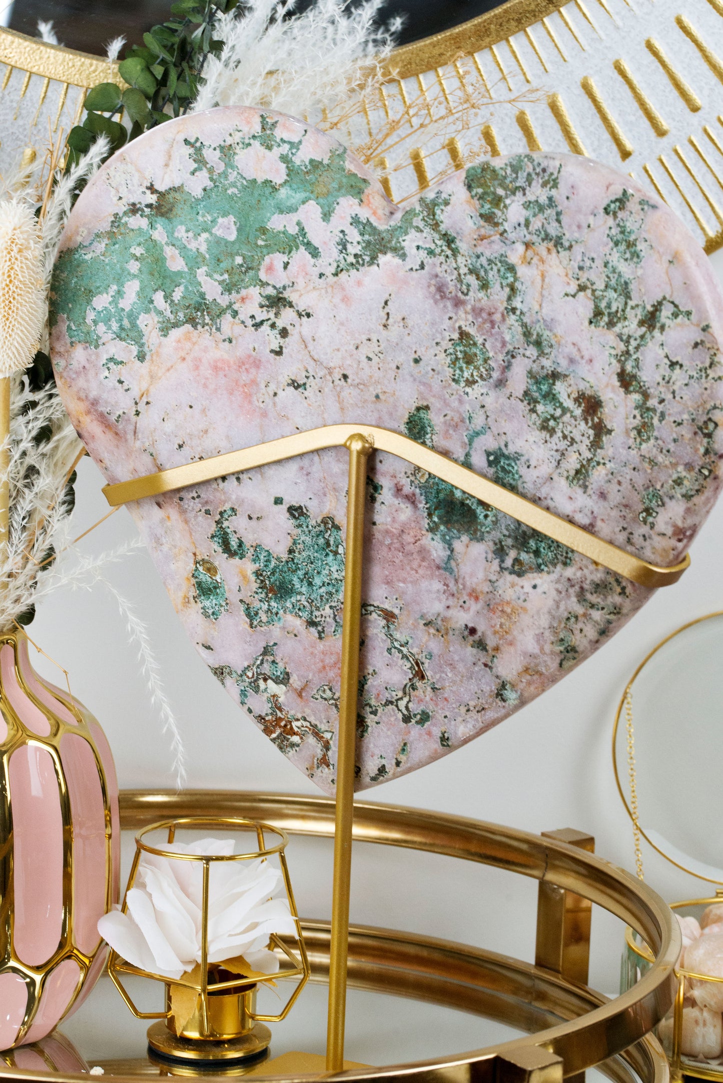 Pink Amethyst | XL Heart