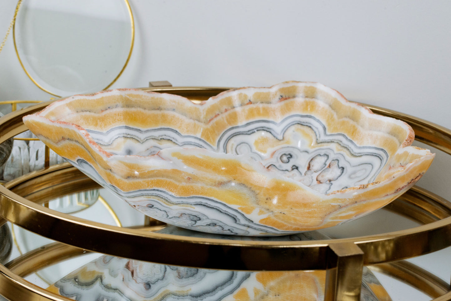 Orange Calcite X Onyx | Bowls