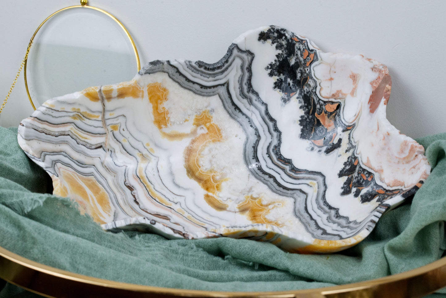 Orange Calcite X Onyx | Bowls