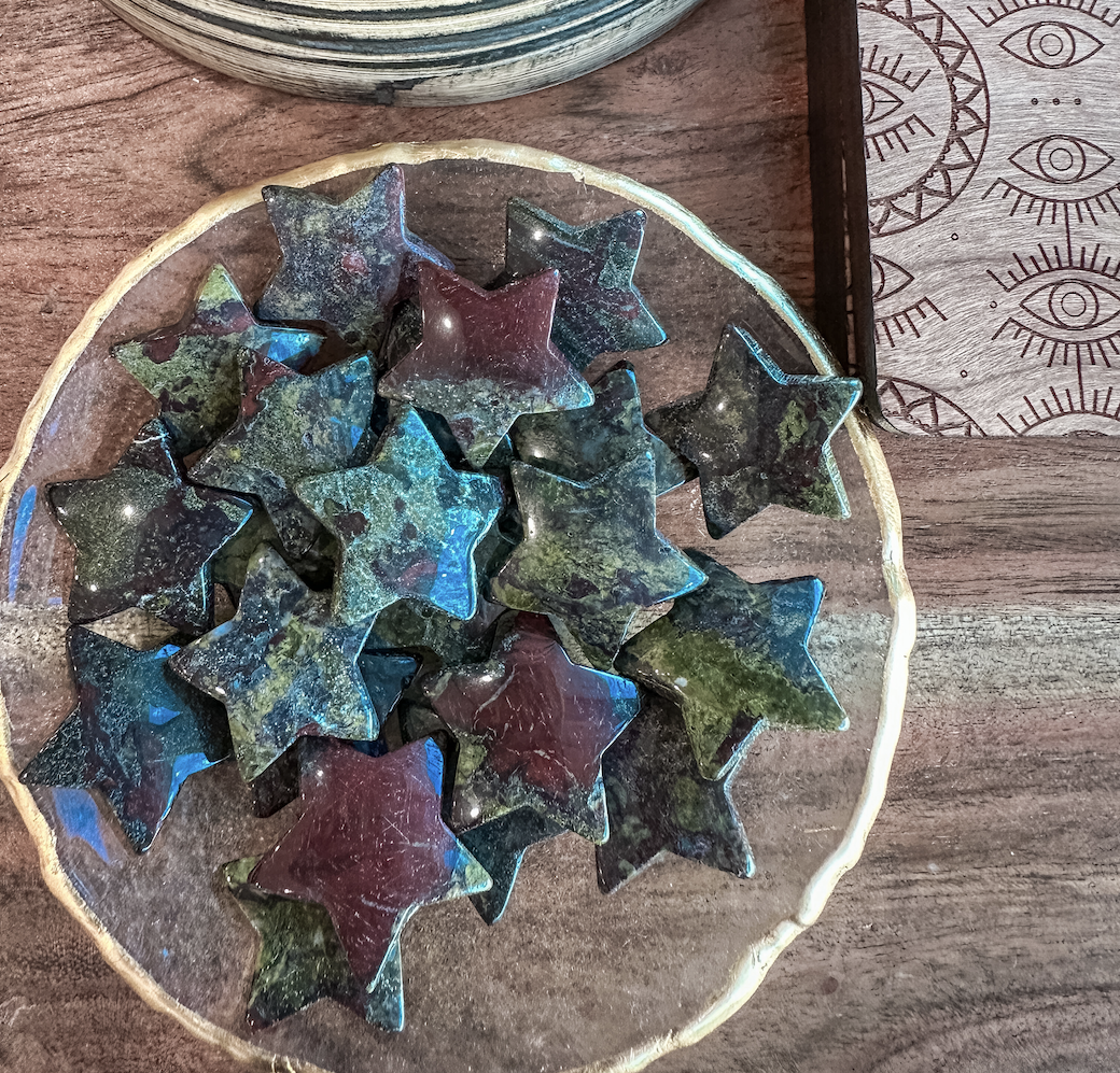 Dragon's Blood Jasper | Stars