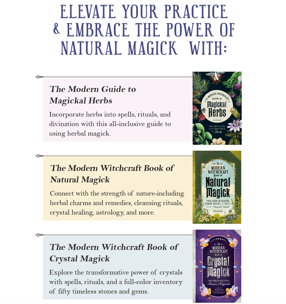 The Modern Witchcraft | Natural Magick Boxed Set