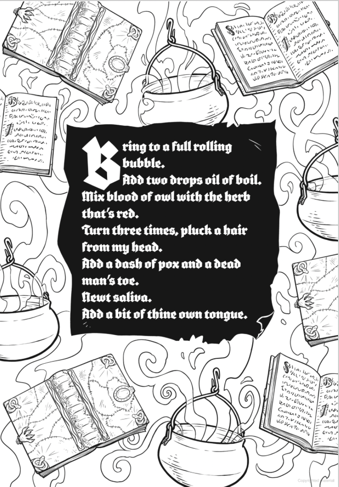 Art of Coloring | Hocus Pocus