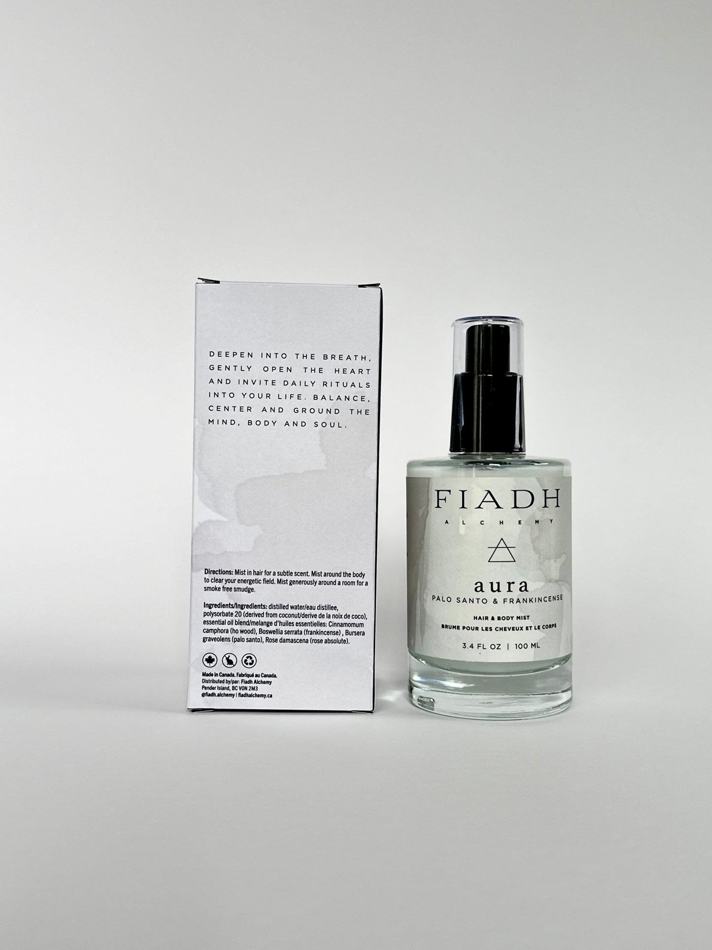 Aura - Palo Santo & Frankincense | Hair, Body & Room Mist