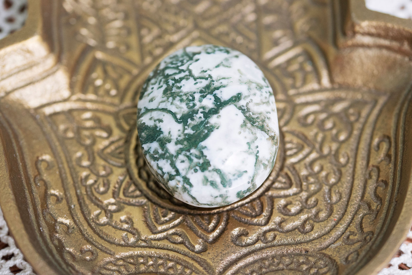 Moss Agate Palm