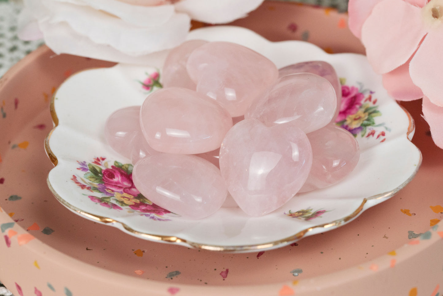 Rose Quartz | Puffy Hearts