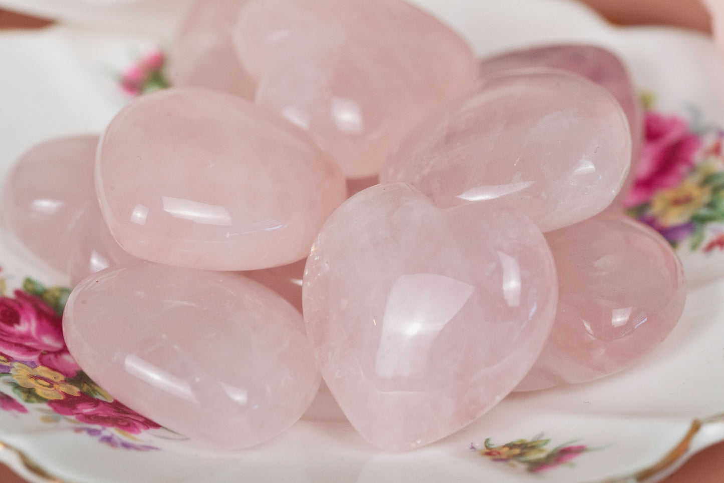 Rose Quartz | Puffy Hearts