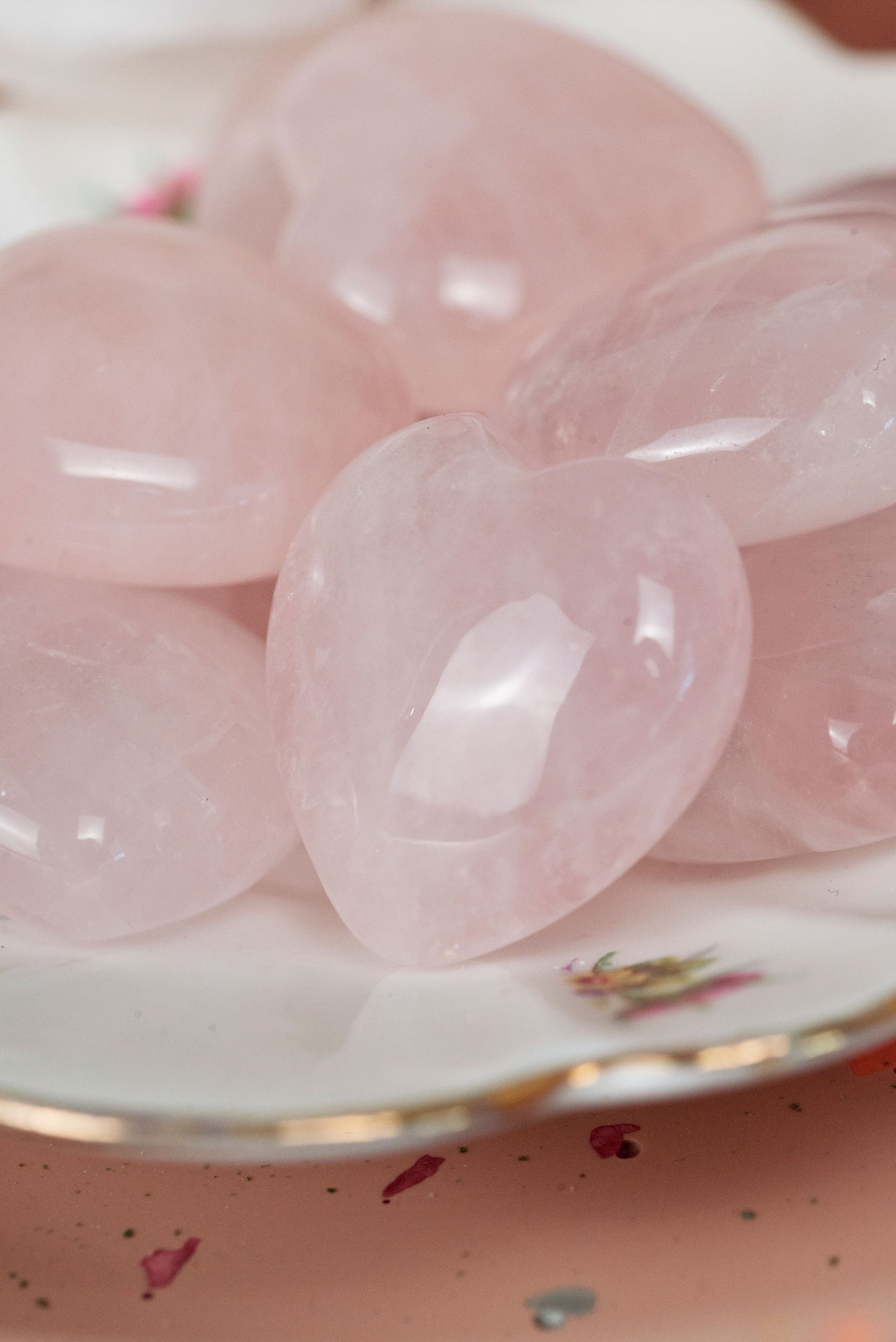 Rose Quartz | Puffy Hearts
