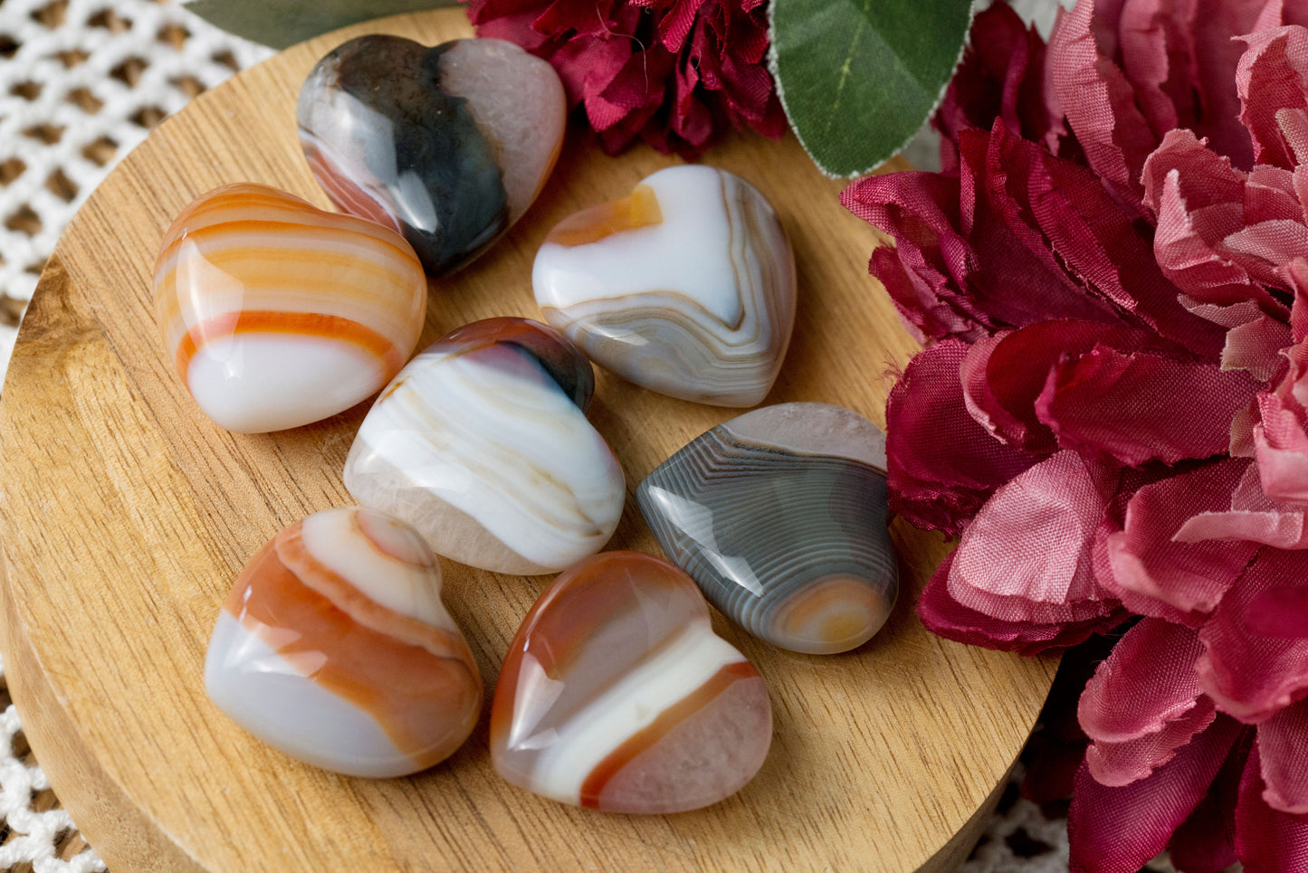Agate | Puffy Hearts