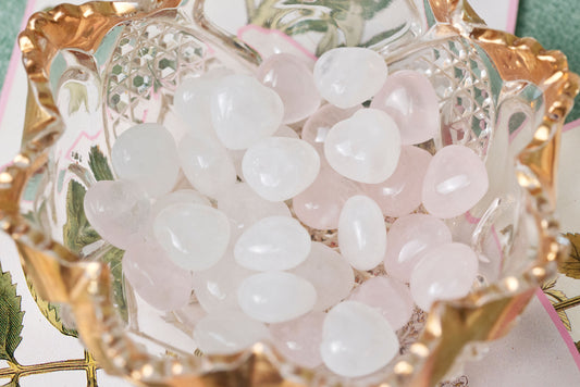 Clear Quartz | Mini Hearts