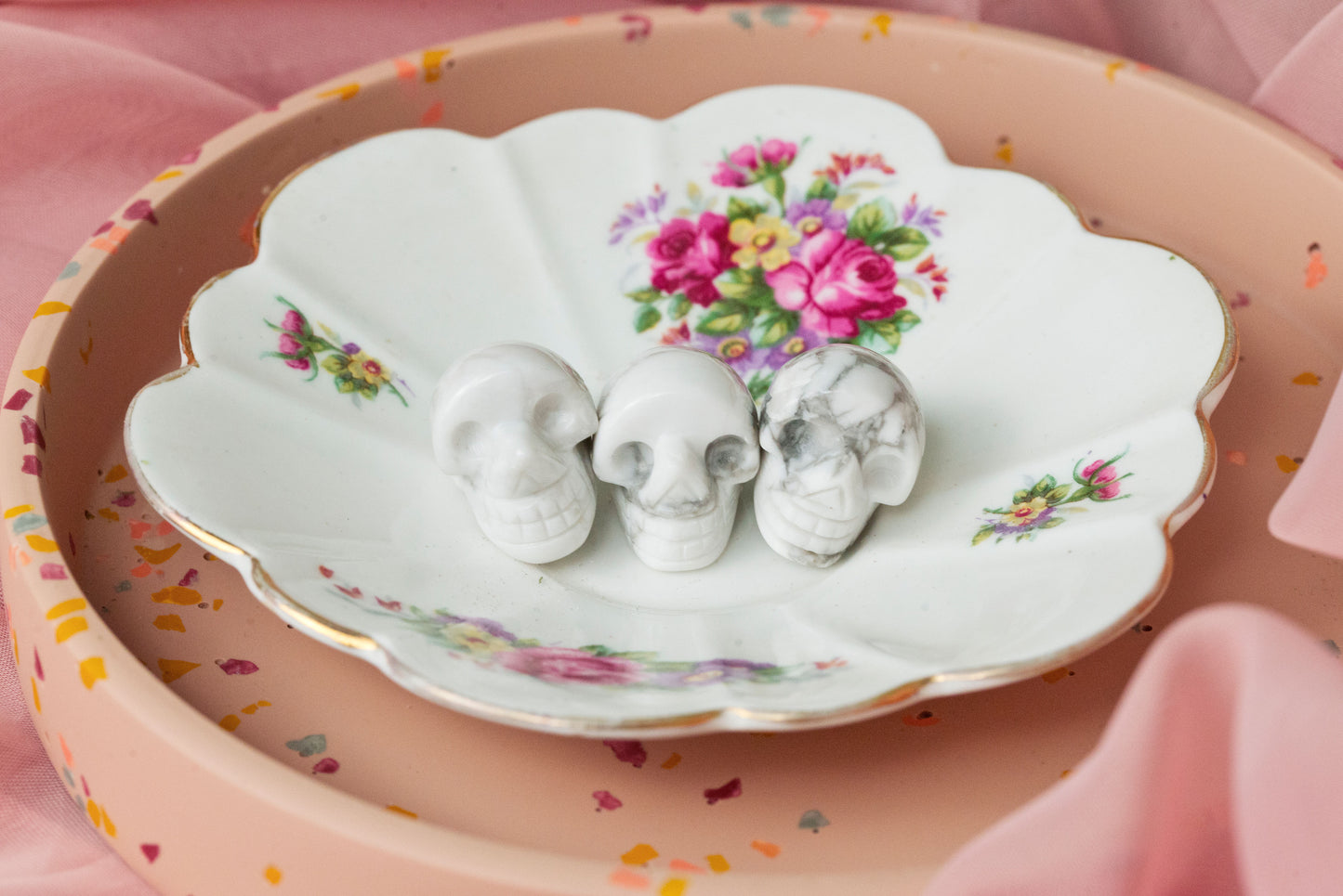 Howlite | Mini Skulls