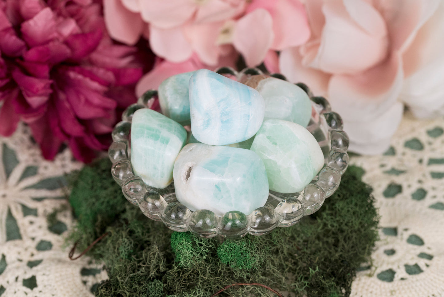 Caribbean Calcite Tumbles