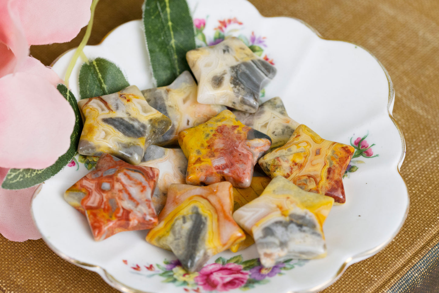 Crazy Lace Agate | Stars