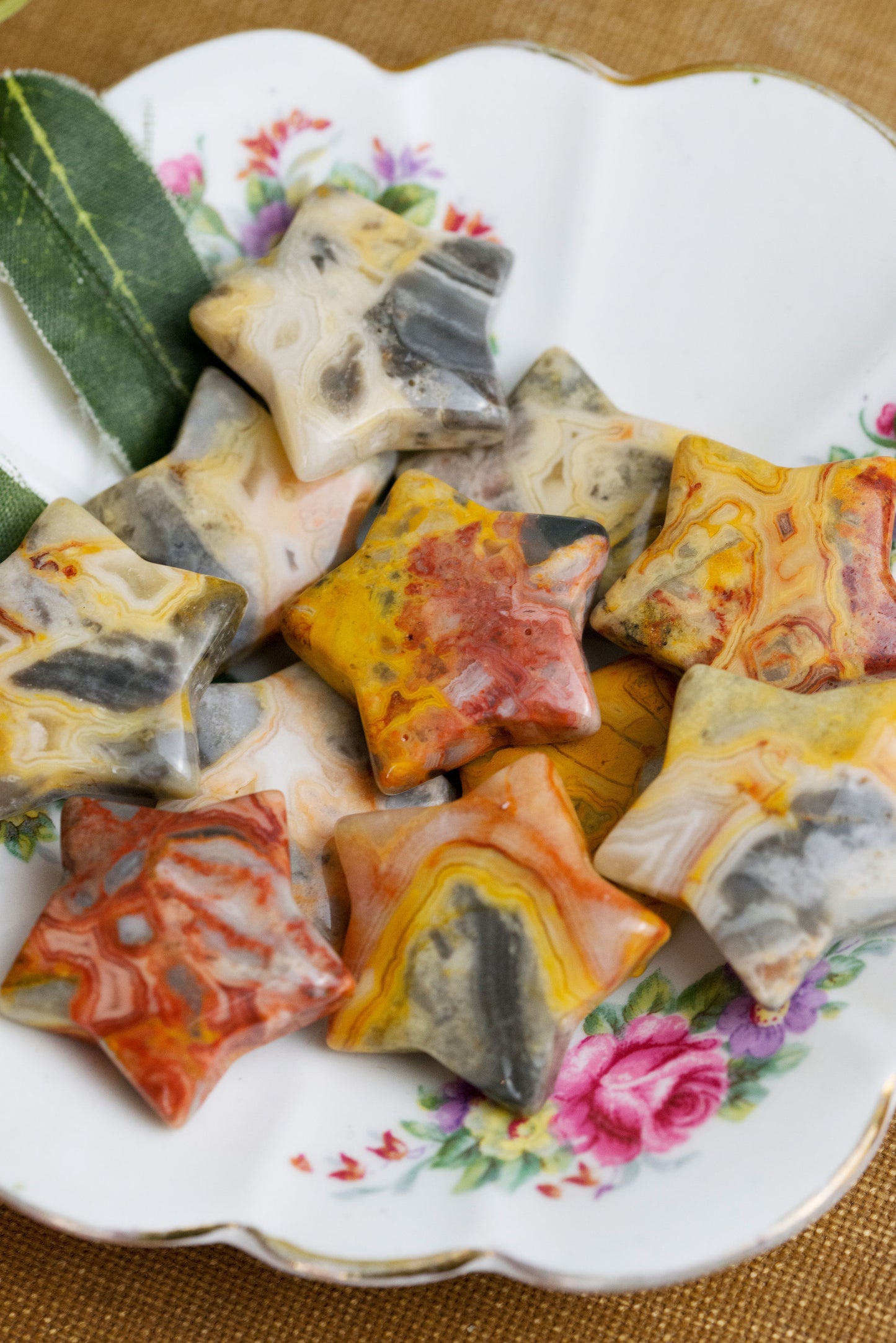 Crazy Lace Agate | Stars