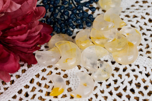 Golden Healer Quartz | Mini Moons