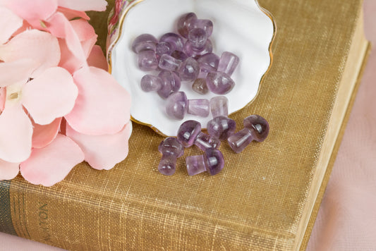 Purple Fluorite | Mini Mushrooms