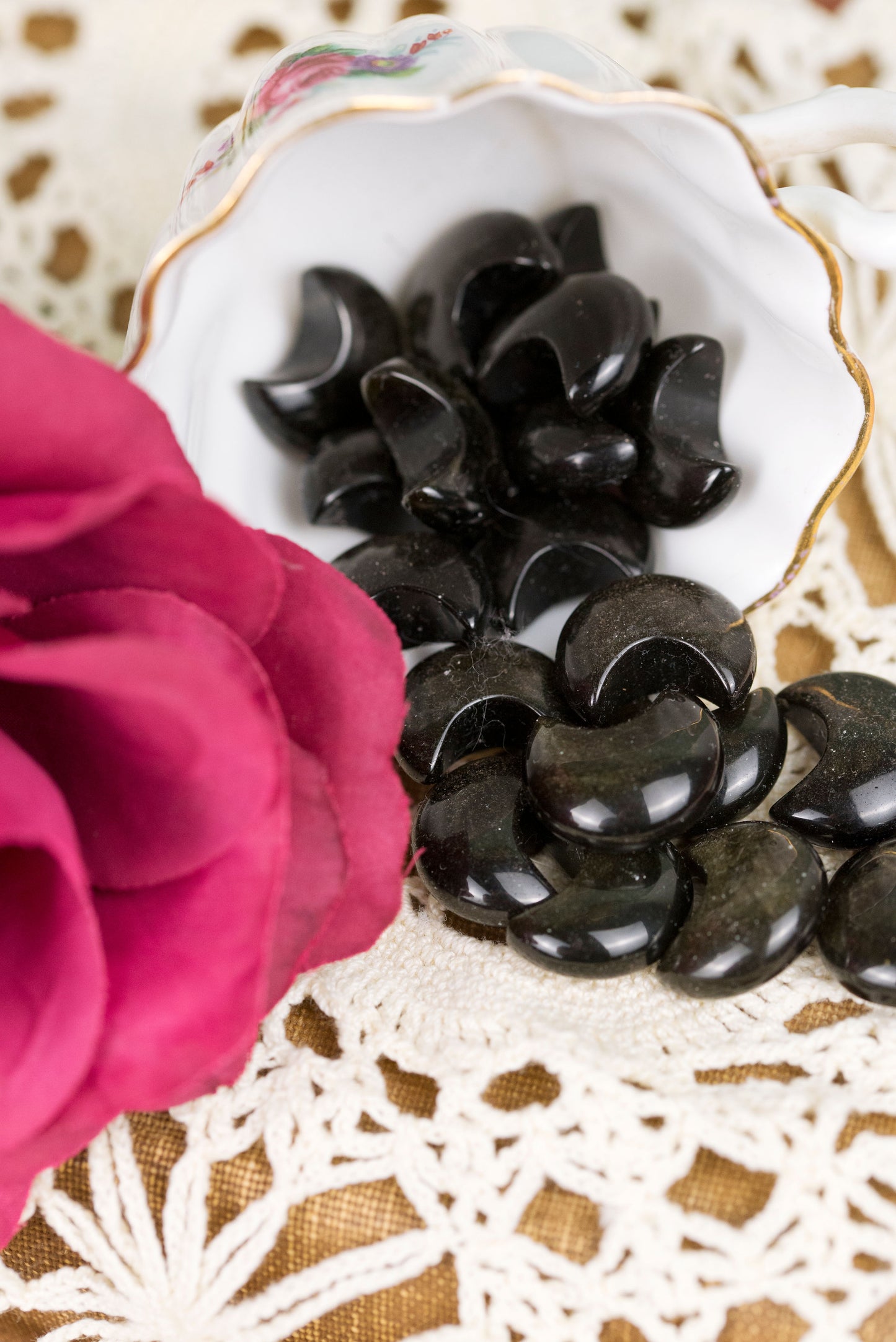 Gold-Sheen Obsidian | Mini Moons